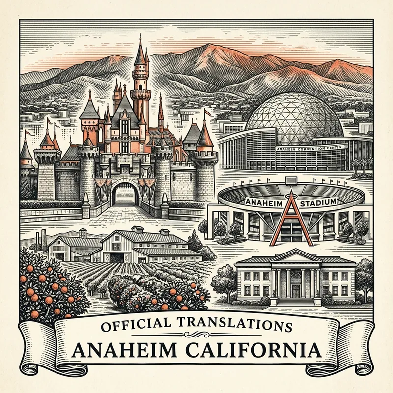 Anaheim certified translation services