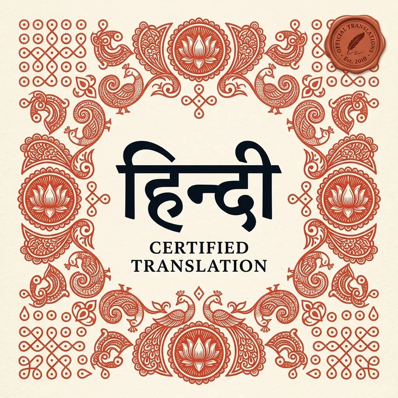 Hindi certified translation services US &ndash; Official Translations